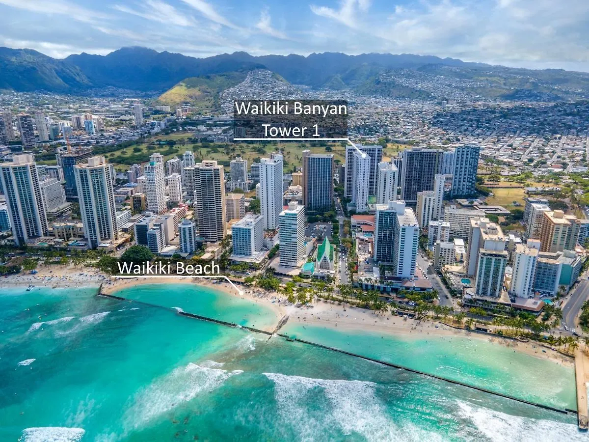 Apartment Waikiki Banyan 1Br, Steps To Beach With Free Parking! Honolulu United States